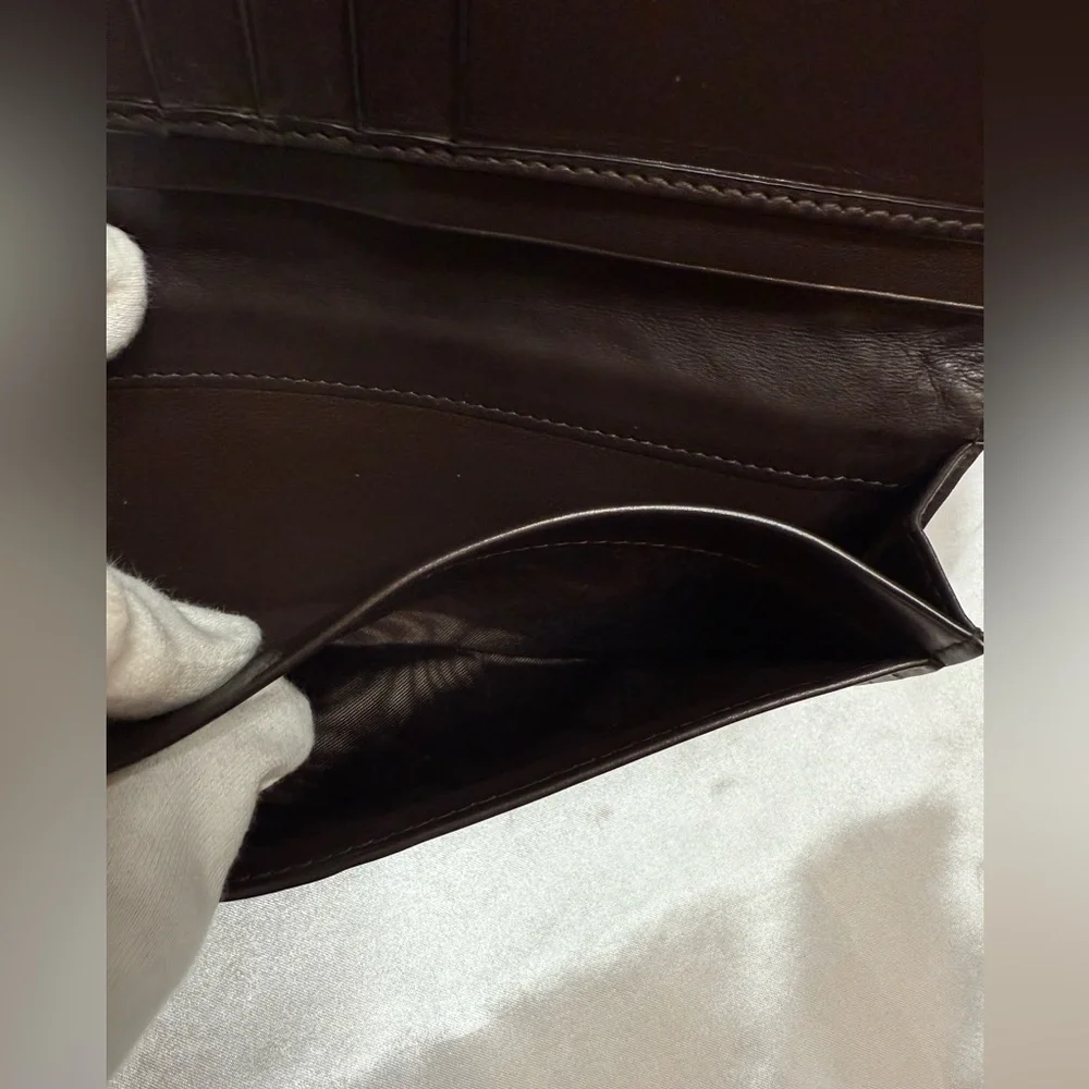 Bottega Veneta brown Leather wallet